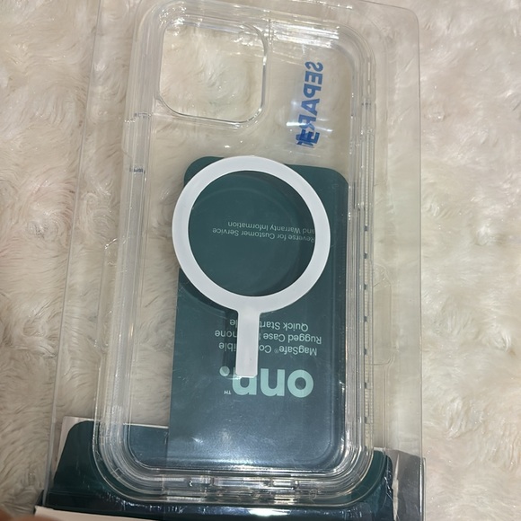 onn. MagSafe Compatible Rugged Phone Case for iPhone 13 Pro Max & 12 pro Max . - Picture 7 of 9